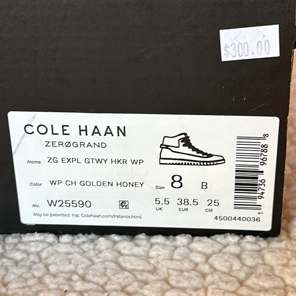 Cole Haan Zerogrand Explorer Gateway Hiker Waterproof Boots Sz 8 New in Box - Picture 16 of 16